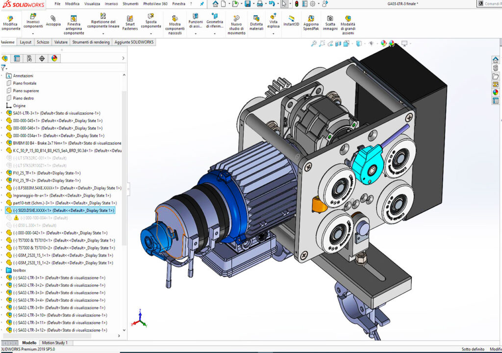 Progettazione macchine teatro automazioni Creative Systems Srl