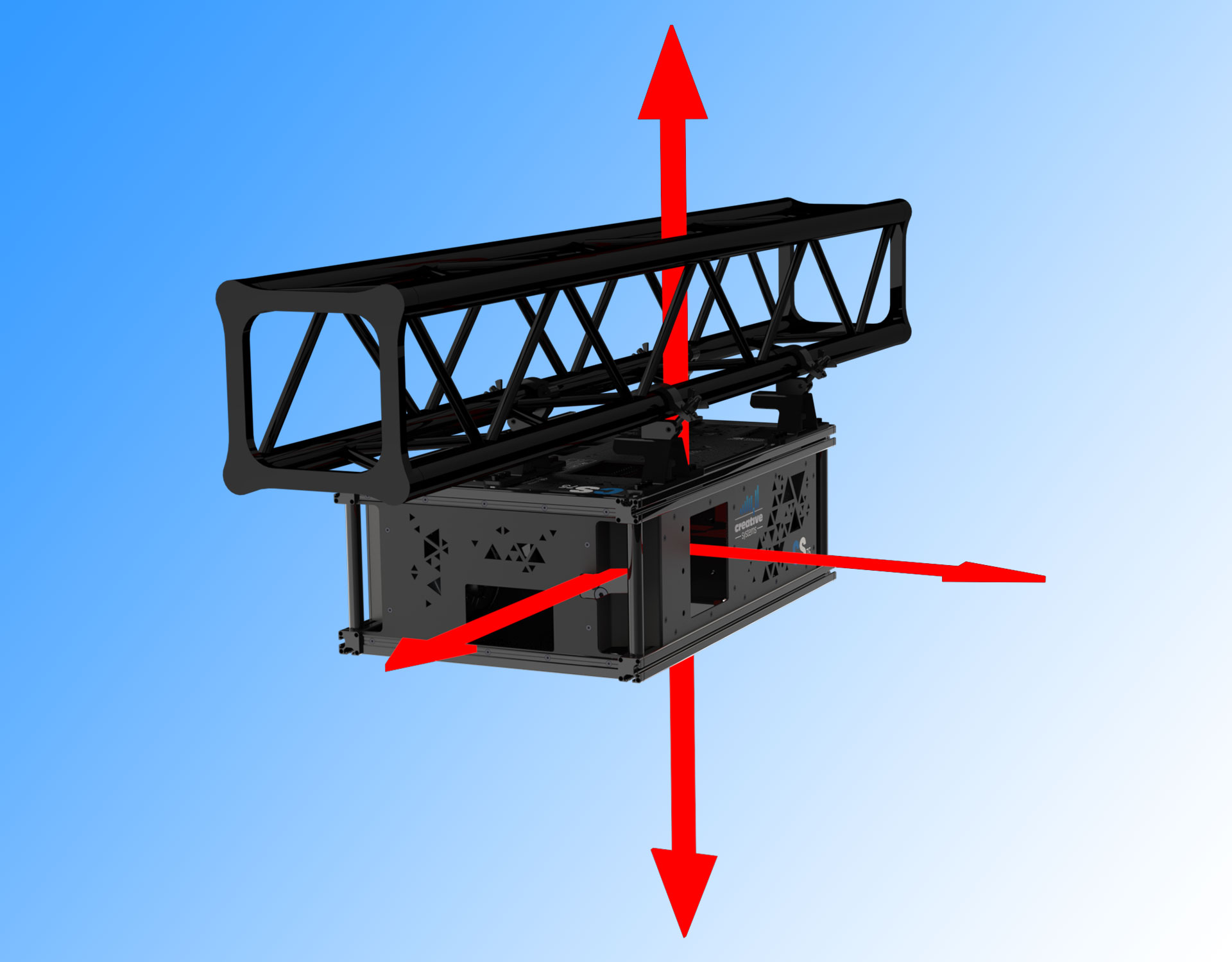 Winch CS75 showbiz entertainment Creative Systems Srl